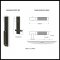 Product Specs for EM4819TAKN Lausanne Entry Set with T-Bar Knurled Lever