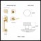 Product Specs for EM4820BN Baden Entry Set with Bern Knob