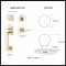 Product Specs for EM4820OR Baden Entry Set with Orb Knob