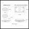 Product Specs for Emtek 5105 Hammered Egg Knob with Arts & Crafts Rectangular Rosette