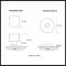 Product Specs for Emtek 5107 Freestone Knob with Modern Rosette