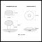 Product Specs for Emtek 5107 Hammered Egg Knob with Modern Rosette
