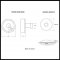 Product Specs for Emtek 5107 Spoke Knob with Modern Rosette