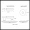 Product Specs for Emtek 5107 T-Bar Faceted Lever with Modern Rosette