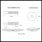 Product Specs for Emtek 5107 T-Bar Hammered Lever with Modern Rosette