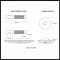 Product Specs for Emtek 5107 T-Bar Knurled Lever with Modern Rosette