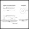 Product Specs for Emtek 5109 L-Square White Marble Lever with Disk Rosette