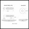 Product Specs for Emtek 5109 L-Square Tribeca Lever with Disk Rosette