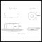 Product Specs for Emtek 5109 Spencer Lever with Disk Rosette