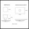 Product Specs for Emtek 5112 Freestone Knob with Modern Rectangular Rosette