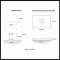 Product Specs for Emtek 5112 Hampton Knob with Modern Rectangular Rosette
