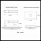 Product Specs for Emtek 5112 L-Square Faceted Lever with Modern Rectangular Rosette