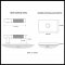 Product Specs for Emtek 5112 T-Bar Knurled Lever with Modern Rectangular Rosette