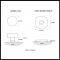 Product Specs for Emtek 5316 Laurent Knob with Urban Modern Rosette
