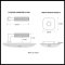 Product Specs for Emtek 5316 L-Square Hammered Lever with Urban Modern Rosette