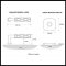 Product Specs for Emtek 5316 L-Square Tribeca Lever with Urban Modern Rosette
