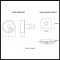 Product Specs for Emtek 5316 Spoke Knob with Urban Modern Rosette