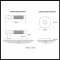 Product Specs for Emtek 5316 T-Bar Knurled Lever with Urban Modern Rosette