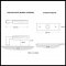 Product Specs for Emtek 5507 L-Square White Marble Lever with Stretto Rosette