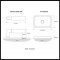 Product Specs for Emtek EM7100BR Bryce Lever on #4 Rosette