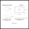 Product Specs for Emtek EM7100CK Diamond Crystal Knob on #4 Rosette