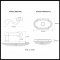 Product Specs for Emtek EM71011PD Padua Lever on #11 Rosette