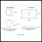 Product Specs for Emtek EM7104BU Sandcast Bronze Butte Knob on #3 Rosette