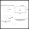 Product Specs for Emtek EM7104MSC Modern Square Crystal Knob on #3 Rosette