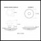 Product Specs for Emtek EM7106CK Diamond Crystal Knob on #2 Rosette
