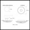 Product Specs for Emtek EM7106LW Lowell Crystal Knob on #2 Rosette