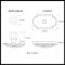 Product Specs for Emtek EM7108AS Crystal Astoria Knob on #1 Rosette