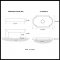 Product Specs for Emtek EM7108MA Mariposa Lever on #1 Rosette