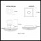 Product Specs for Emtek EM7111AS Crystal Astoria Knob on #6 Rosette