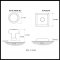 Product Specs for Emtek EM7111BU Sandcast Bronze Butte Knob on #6 Rosette