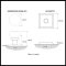 Product Specs for Emtek EM7111GT Georgetown Knob on #6 Rosette