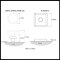 Product Specs for Emtek EM7111LW Lowell Crystal Knob on #6 Rosette