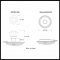 Product Specs for Emtek 8100 Astoria Knob with Regular Rosette