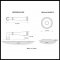 Product Specs for Emtek 8100 Merrimack Lever with Regular Rosette
