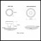 Product Specs for Emtek 8100 Rope Knob with Regular Rosette