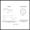 Product Specs for Emtek 8100 Rope Lever with Regular Rosette