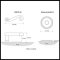 Product Specs for Emtek 8100 Rustic Lever with Regular Rosette