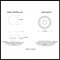 Product Specs for Emtek 8101 Lowell Crystal Knob with Rope Rosette