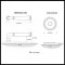 Product Specs for Emtek 8101 Merrimack Lever with Rope Rosette