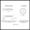 Product Specs for Emtek 8101 Ribbon & Reed Lever with Rope Rosette