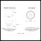 Product Specs for Emtek 8101 Windsor Crystal Knob with Rope Rosette