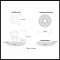 Product Specs for Emtek 8106 Astoria Knob with Lancaster Rosette