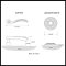 Product Specs for Emtek 8106 Elan Lever with Lancaster Rosette