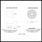 Product Specs for Emtek 8106 Old Town Clear Knob with Lancaster Rosette