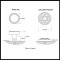 Product Specs for Emtek 8106 Rope Knob with Lancaster Rosette