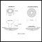 Product Specs for Emtek 8106 Victoria Knob with Lancaster Rosette